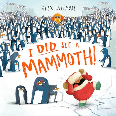 I Did See a Mammoth – omslag til lydbogen af Alex Willmore
