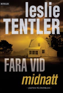 Fara vid midnatt – omslag till ljudboken av Leslie Tentler