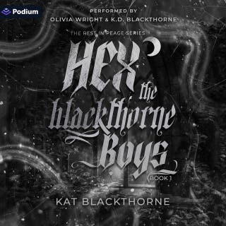 Hex the Blackthorne Boys: Rest in Peace, Book 1 – omslag till ljudboken av Kat Blackthorne