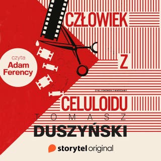 Człowiek z celuloidu – okładka audiobooka, autor Tomasz Duszyński