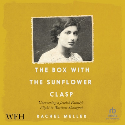 The Box with the Sunflower Clasp – omslag til lydbogen af Rachel Meller
