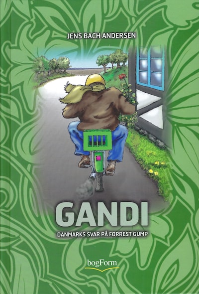 Gandi – omslag til lydbogen af Jens Bach Andersen