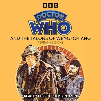 Doctor Who And The Talons Of Weng-Chiang – omslag til lydbogen af Terrance Dicks