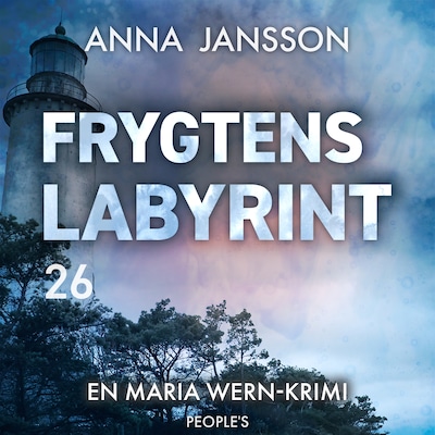 Frygtens labyrint – omslag til lydbogen af Anna Jansson
