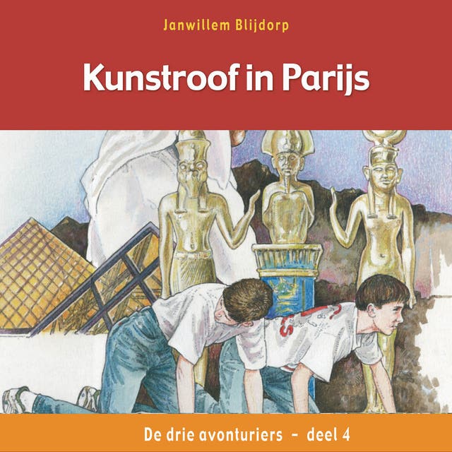 Kunstroof in Parijs – omslag van het luisterboek van Janwillem Blijdorp