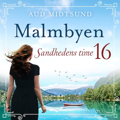 Sandhedens time – omslag til lydbogen af Aud Midtsund