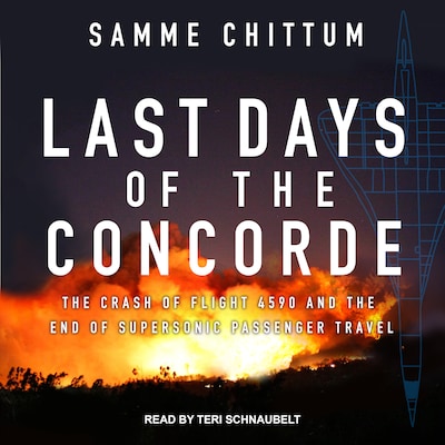 Last Days of the Concorde – omslag til lydbogen af Samme Chittum