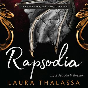 Rapsodia. The Bargainer. Tom 1 – okładka audiobooka, autor Laura Thalassa