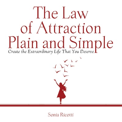 The Law of Attraction, Plain and Simple – omslag til lydbogen af Ricotti Sonia