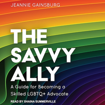 The Savvy Ally – omslag til lydbogen af Jeannie Gainsburg