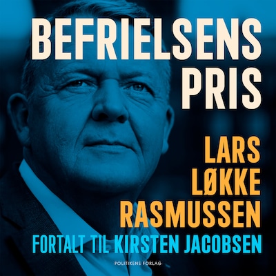 Befrielsens pris – omslag til lydbogen af Lars Løkke Rasmussen