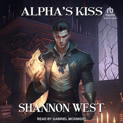 Alpha's Kiss – omslag til lydbogen af Shannon West