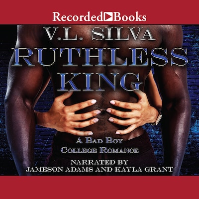 Ruthless King – omslag van het luisterboek van V.L. Silva