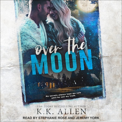 Over The Moon – omslag til lydbogen af K.K. Allen