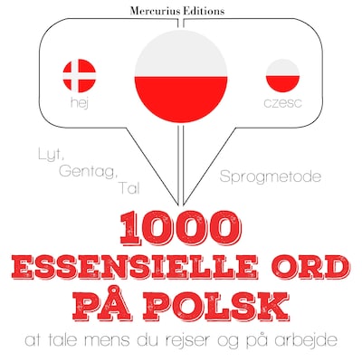 1000 essentielle ord på polsk – omslag til lydbogen af JM Gardner