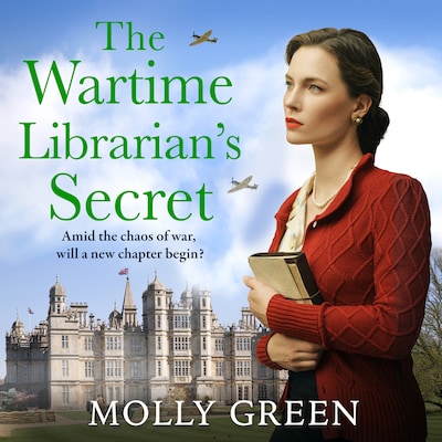 The Wartime Librarian’s Secret – omslag til lydbogen af Molly Green