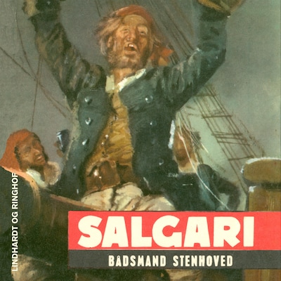 Bådsmand Stenhoved – omslag til lydbogen af Emilio Salgari
