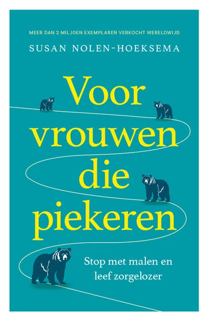Voor vrouwen die piekeren: Stop met malen en leef zorgelozer – omslag van het luisterboek van Susan Nolen-Hoeksema