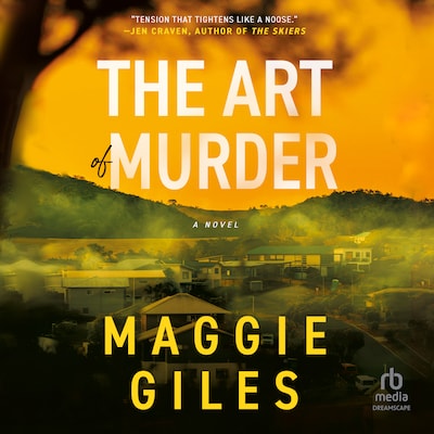 The Art of Murder – omslag til lydbogen af Maggie Giles