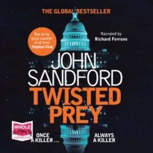 Twisted Prey – okładka audiobooka, autor John Sandford
