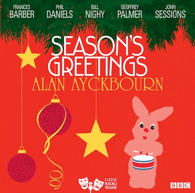 Season's Greetings – omslag til lydbogen af Alan Ayckbourn