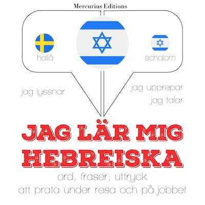 Jag lär mig hebreiska – omslag till ljudboken av JM Gardner