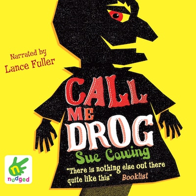 Call Me Drog – omslag til lydbogen af Sue Cowing