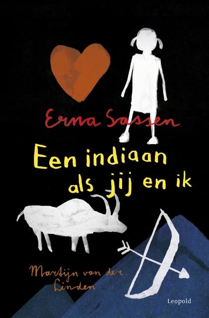 Een indiaan als jij en ik – omslag van het luisterboek van Erna Sassen