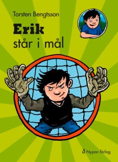 Erik står i mål
