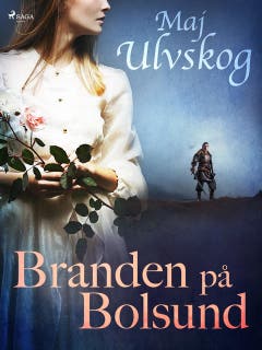 Branden på Bolsund – omslag till ljudboken av Maj Ulvskog