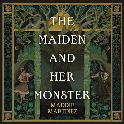 The Maiden and Her Monster – omslag til lydbogen af Maddie Martinez
