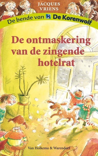 De ontmaskering van de zingende hotelrat – omslag van het luisterboek van Jacques Vriens