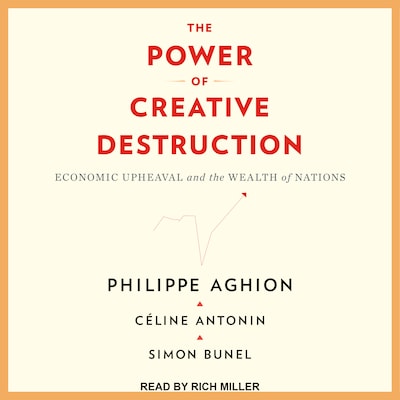 The Power of Creative Destruction – omslag til lydbogen af Philippe Aghion, Céline Antonin, Simon Bunel