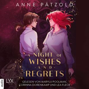 A Night of Wishes and Regrets – okładka audiobooka, autor Anne Pätzold