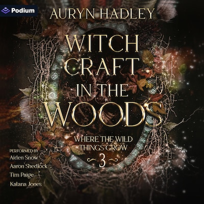 Witchcraft in the Woods – omslag til lydbogen af Auryn Hadley