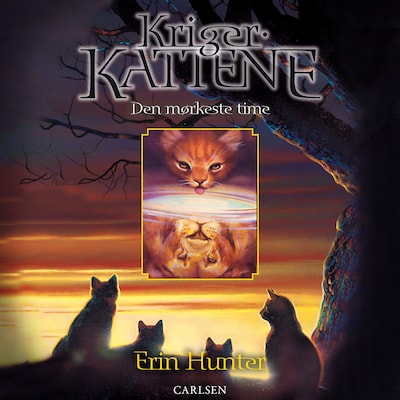 Krigerkattene 6: Den mørkeste time – omslag til lydbogen af Erin Hunter