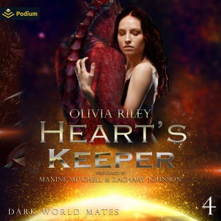 Heart's Keeper: Dark World Mates, Book 4 – omslag till ljudboken av Olivia Riley