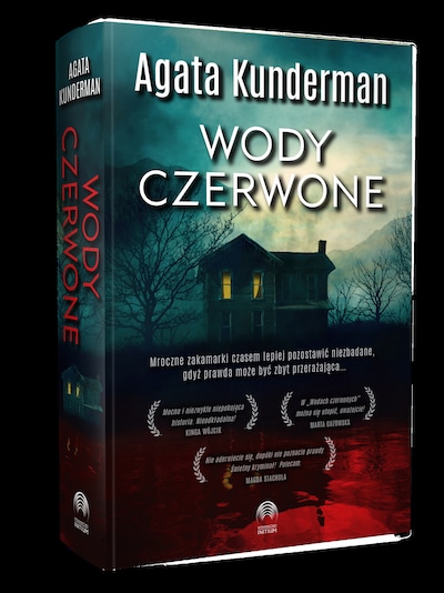 Wody czerwone – okładka audiobooka, autor Agata Kunderman
