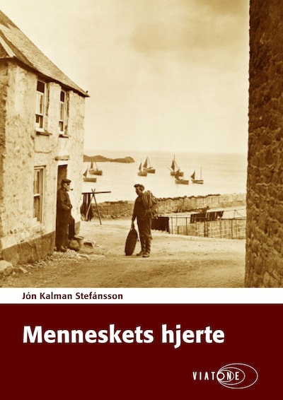 Menneskets hjerte – omslag til lydbogen af Jón Kalman Stefánsson