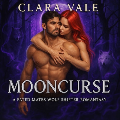 Mooncurse – omslag til lydbogen af Clara Vale