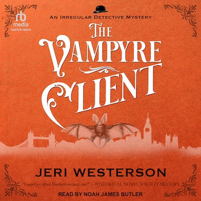 The Vampyre Client – omslag van het luisterboek van Jeri Westerson