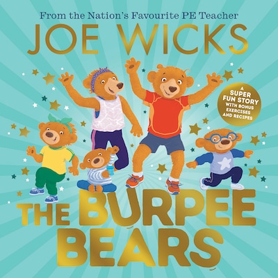 The Burpee Bears – omslag til lydbogen af Joe Wicks