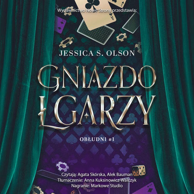 Gniazdo łgarzy – okładka audiobooka, autor Jessica S Olson