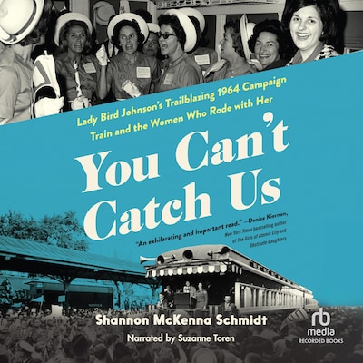 You Can't Catch Us – omslag til lydbogen af Shannon McKenna Schmidt