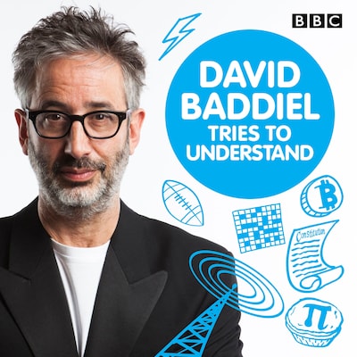 David Baddiel Tries to Understand: Series 1-4 – omslag til lydbogen af David Baddiel