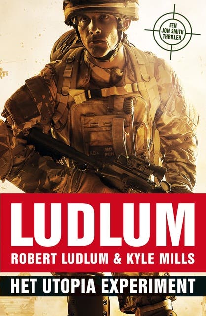 Het Utopia experiment – omslag van het luisterboek van Mills Kyle,Robert Ludlum