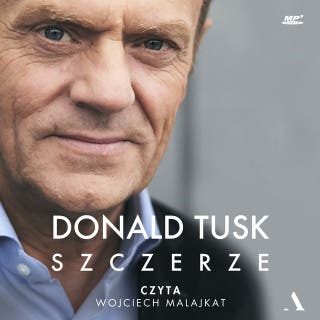 Szczerze – okładka audiobooka, autor Donald Tusk