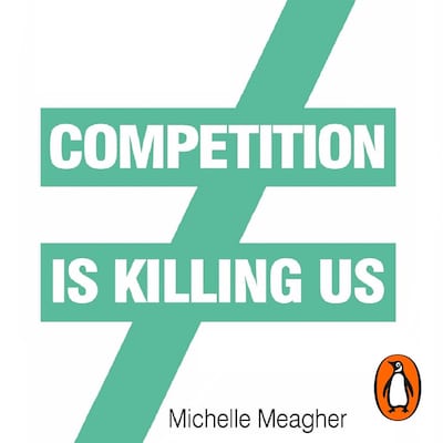 Competition is Killing Us – omslag til lydbogen af Michelle Meagher