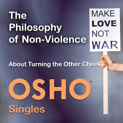 The Philosophy of Non-Violence – omslag til lydbogen af Osho