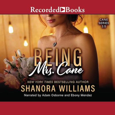 Being Mrs. Cane – omslag til lydbogen af Shanora Williams